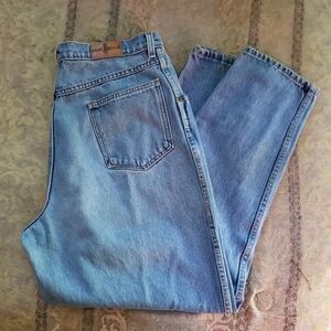 1990s Vintage Hunt Club High Waist Mom Jeans in light blue